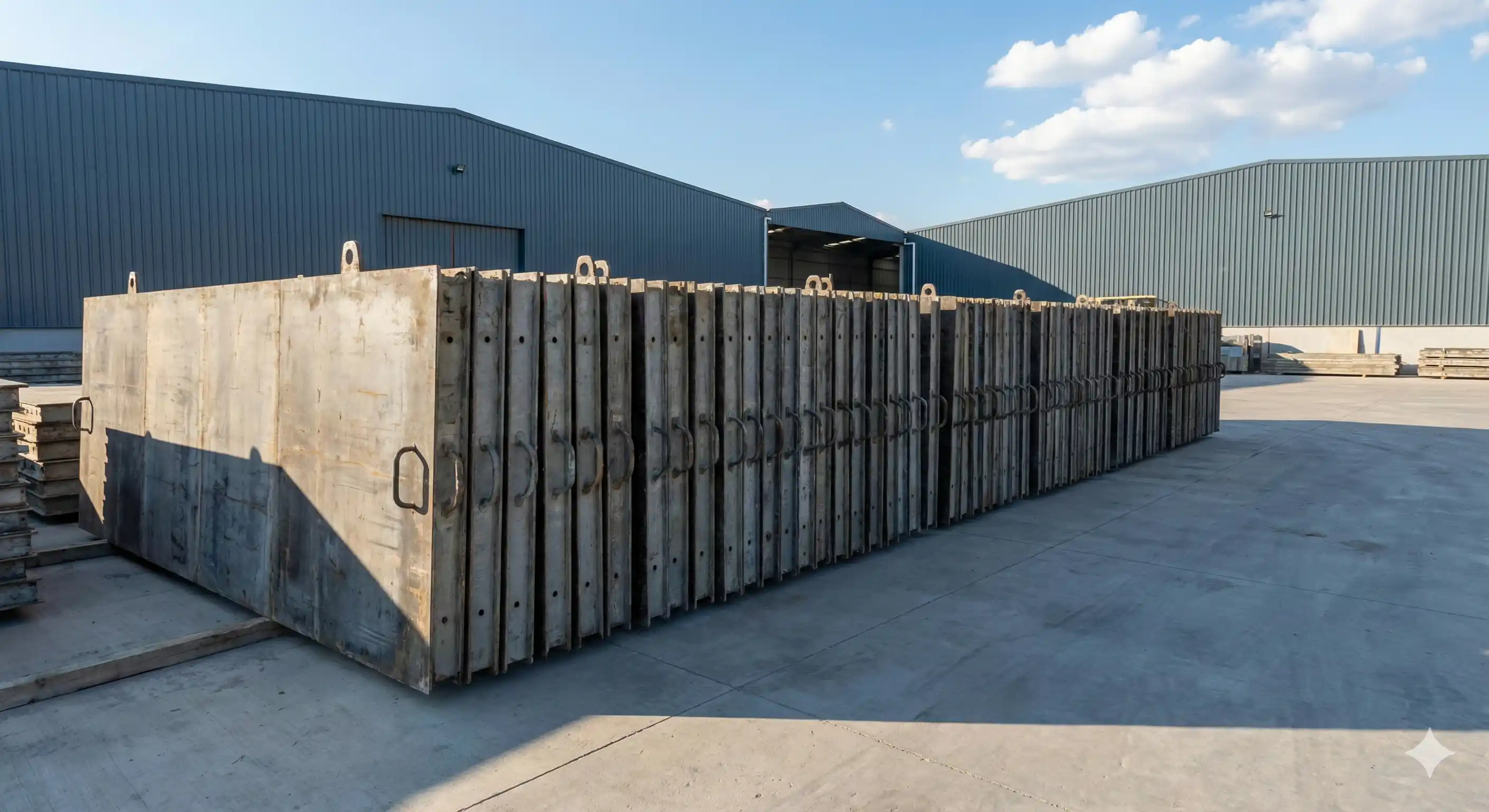 Düz Duvar Kalıp Paneli