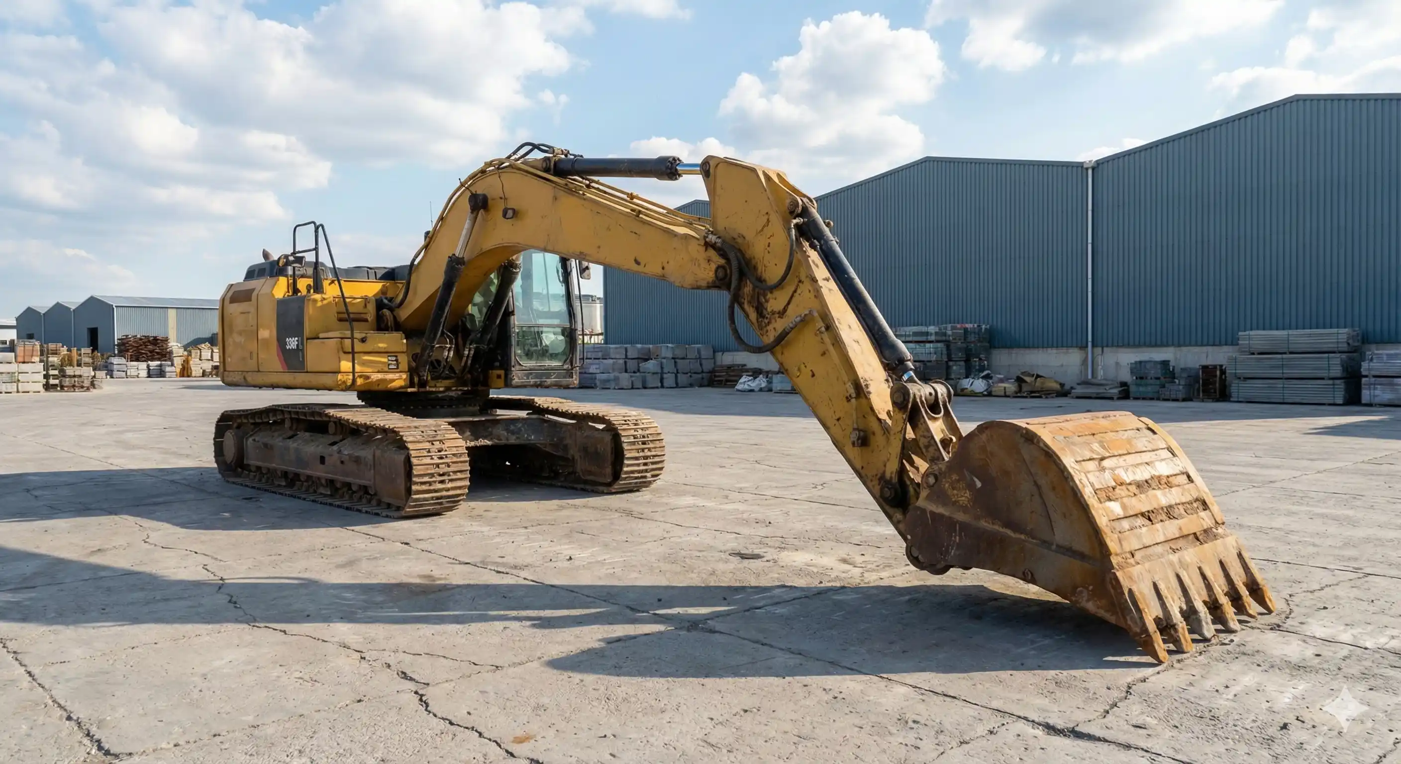 Paletli Ekskavatör 20 Ton