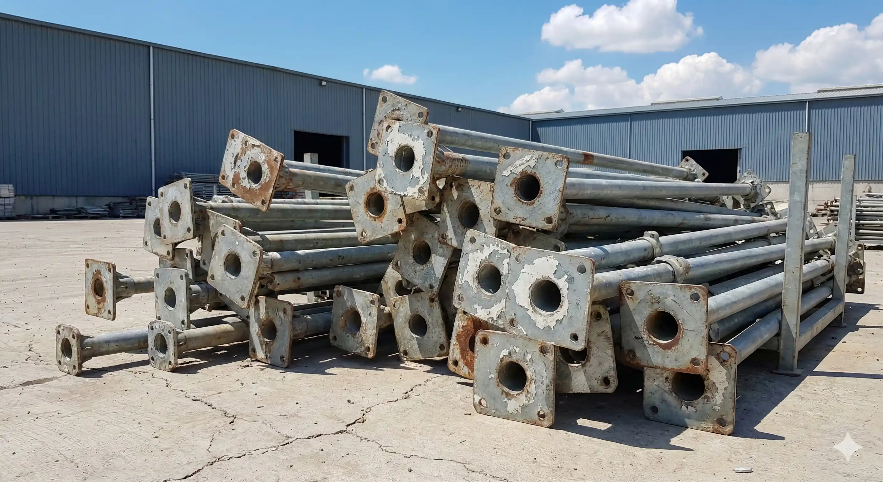 Flanşlı İskele Seti