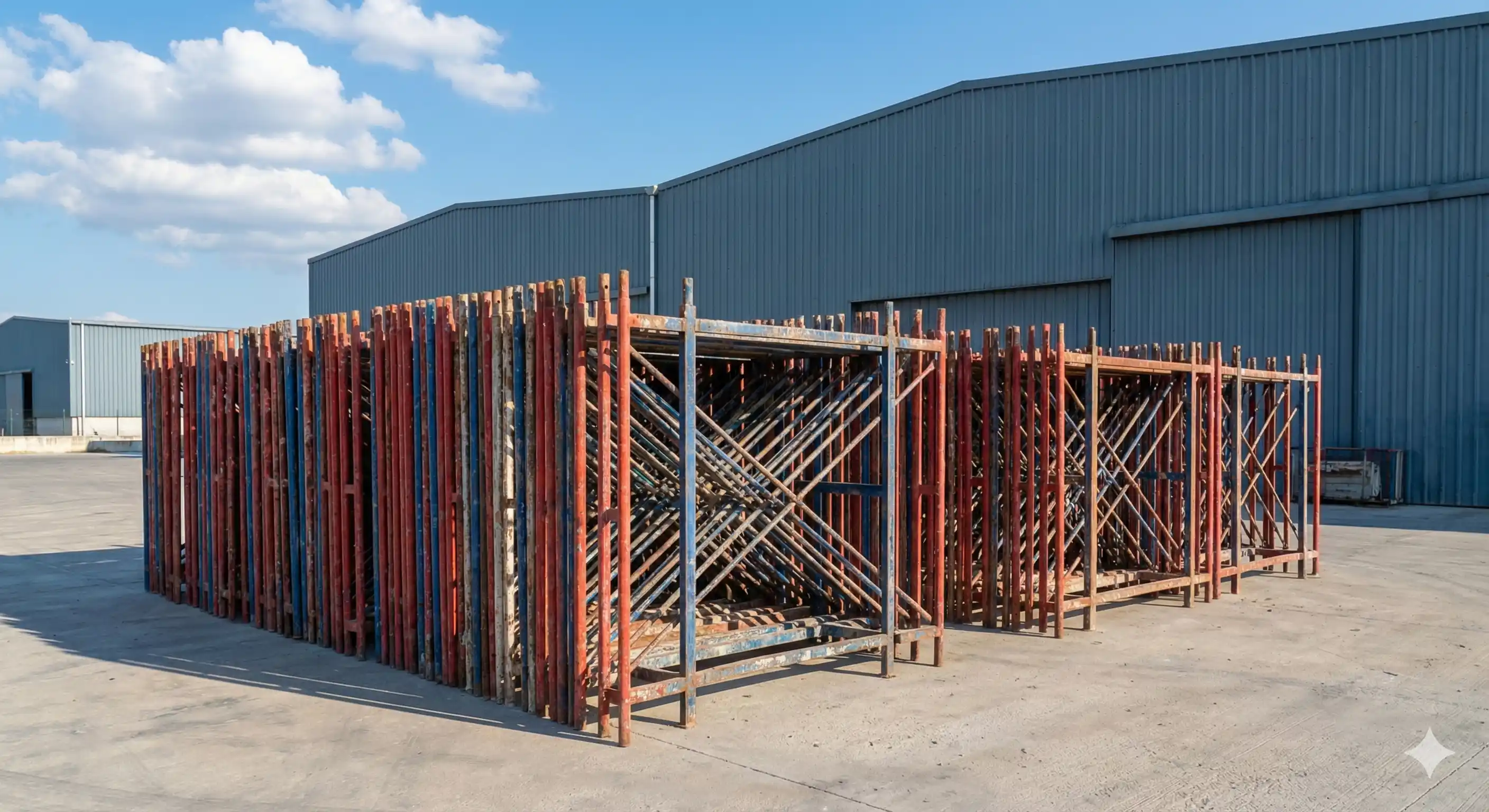 H Tipi Güvenlikli İskele 100 Adet