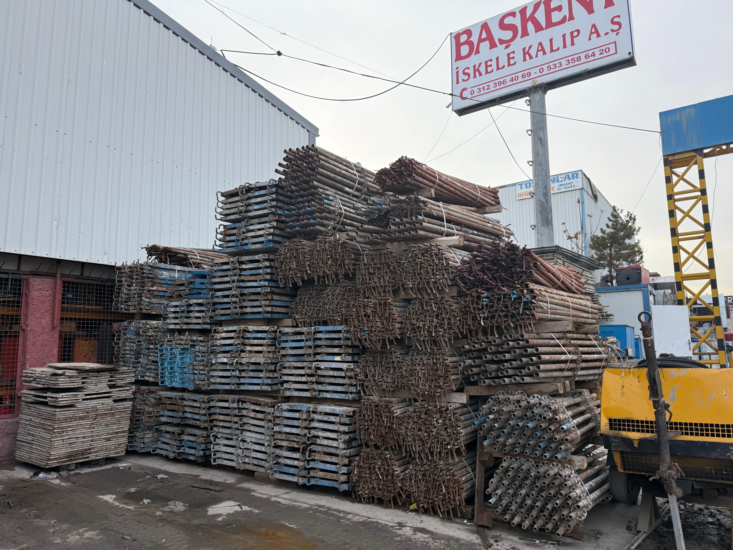 Flanşlı Örümcek İskele Sistemleri